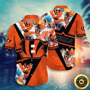 Cincinnati Bengals Hawaii Shirt Flower Island Inspired Apparel
