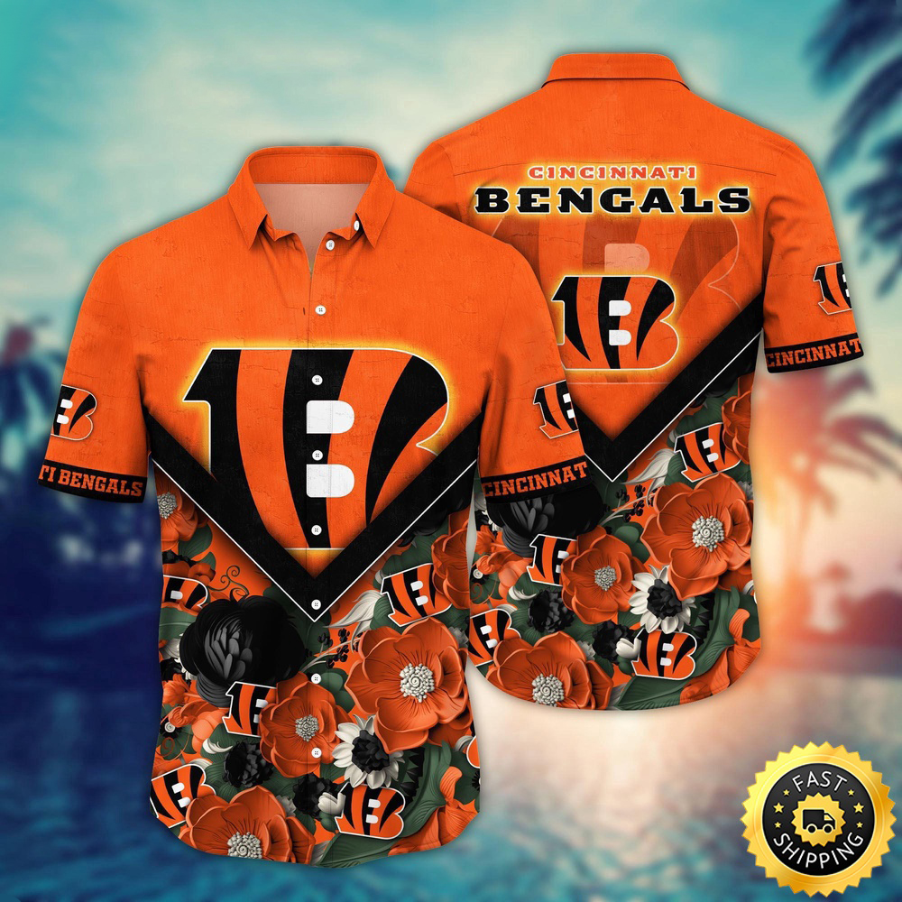Cincinnati Bengals Hawaii Shirt Flower Summer Ready Shirts