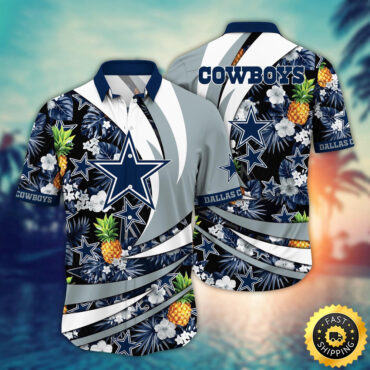 Dallas Cowboys Hawaii Shirt Flower Classic Hawaiian Prints