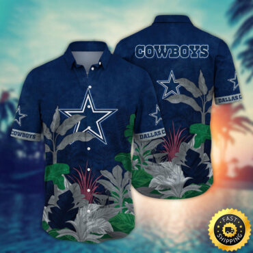 Dallas Cowboys Hawaii Shirt Flower Hawaiian Style Statements