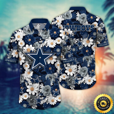 Dallas Cowboys Hawaii Shirt Flower Sunny Day Essentials