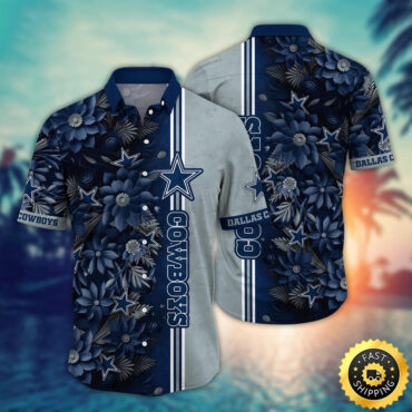 Dallas Cowboys Hawaii Shirt Flower Tropical Vibes In Shirts