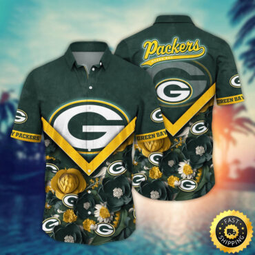 Green Bay Packers Hawaii Shirt Flower Summer Ready Shirts