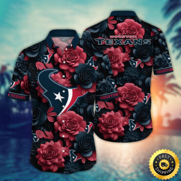 Houston Texans Hawaii Shirt Flower Aloha Spirit Shirts