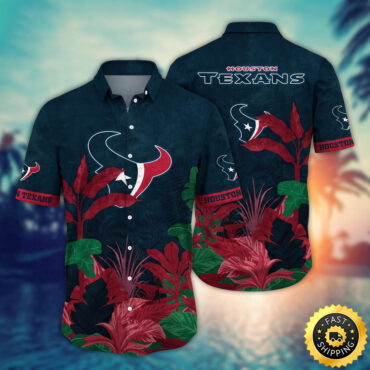 Houston Texans Hawaii Shirt Flower Hawaiian Style Statements
