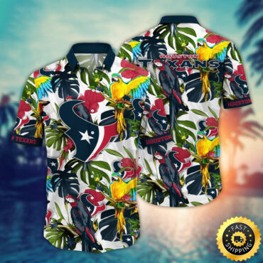Houston Texans Hawaii Shirt Flower Sunshine Inspired Tops