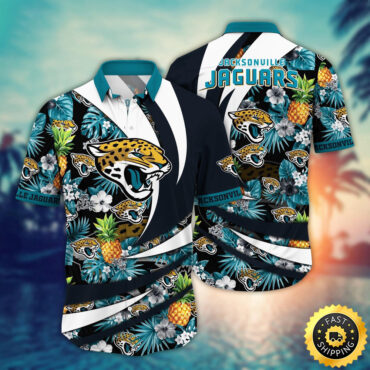 Jacksonville Jaguars Hawaii Shirt Flower Classic Hawaiian Prints