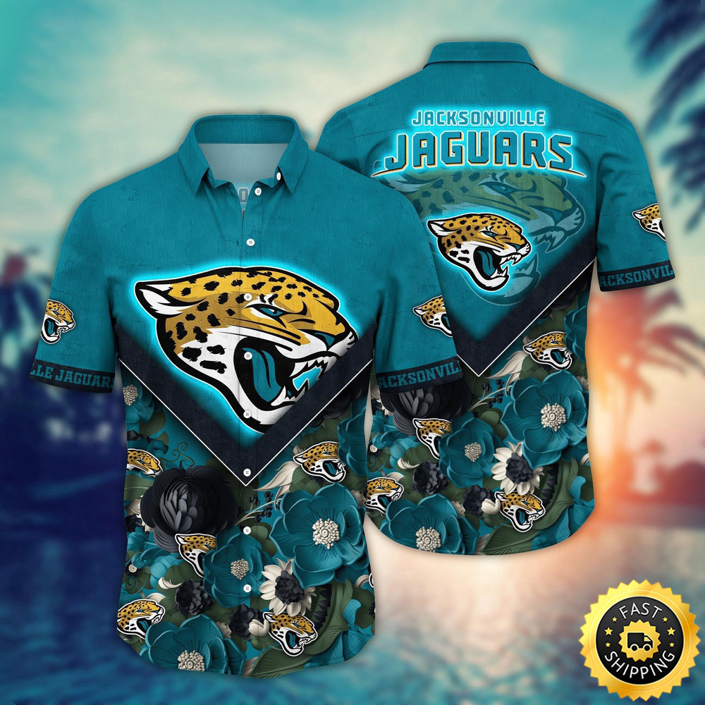 Jacksonville Jaguars Hawaii Shirt Flower Summer Ready Shirts