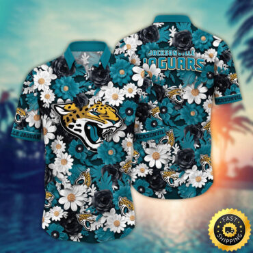 Jacksonville Jaguars Hawaii Shirt Flower Sunny Day Essentials