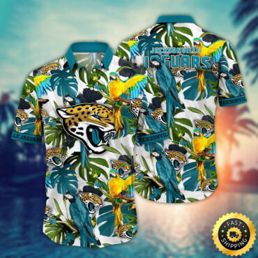 Jacksonville Jaguars Hawaii Shirt Flower Sunshine Inspired Tops