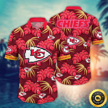 Kansas City Chiefs Hawaii Shirt Flower Beachy Keen Fashion