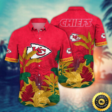 Kansas City Chiefs Hawaii Shirt Flower Hawaiian Style Statements
