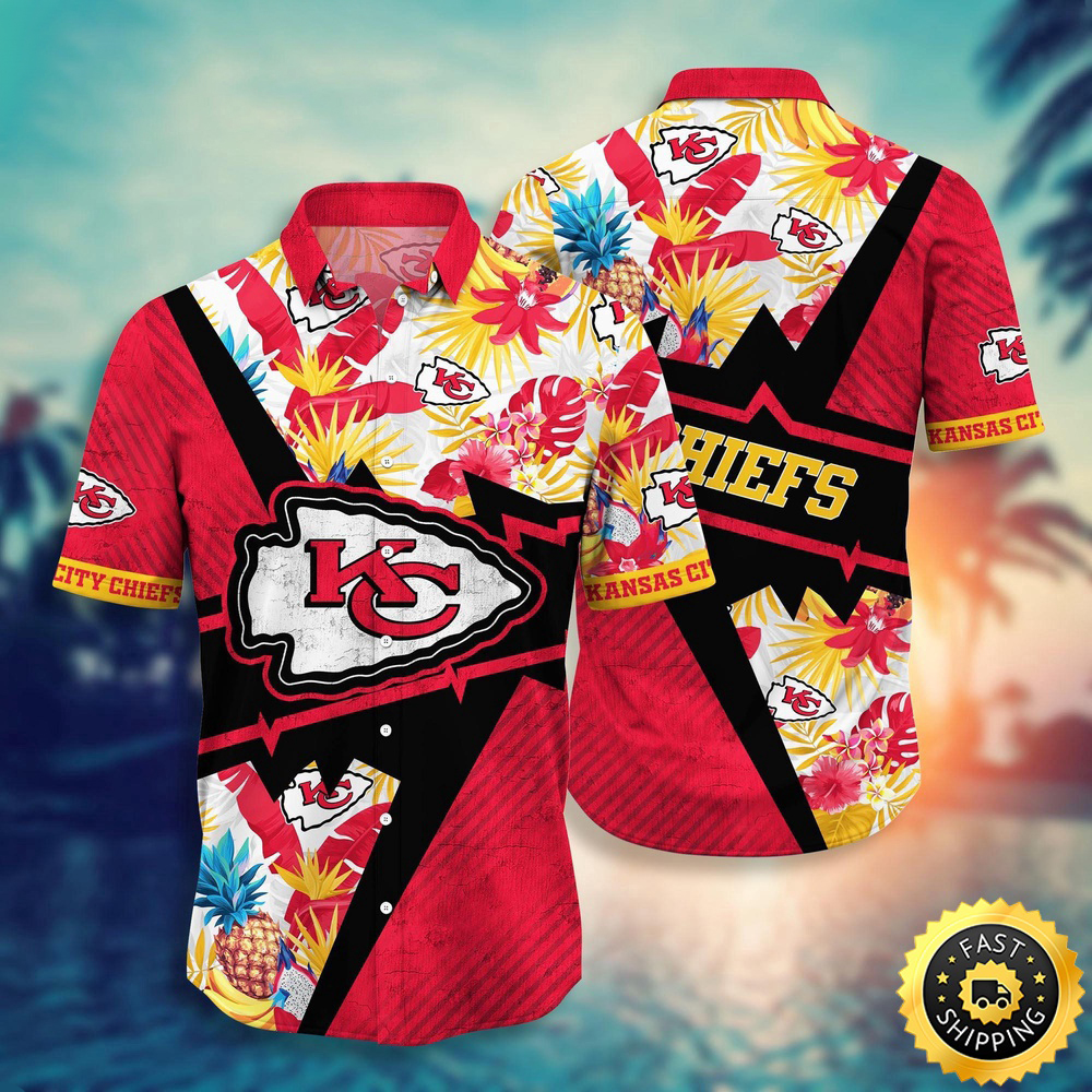 Kansas City Chiefs Hawaii Shirt Flower Island Inspired Apparel
