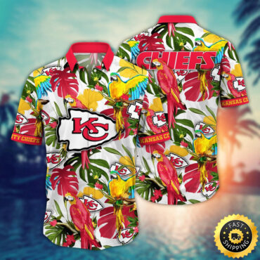 Kansas City Chiefs Hawaii Shirt Flower Sunshine Inspired Tops