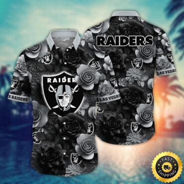 Las Vegas Raiders Hawaii Shirt Flower Aloha Spirit Shirts