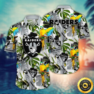 Las Vegas Raiders Hawaii Shirt Flower Sunshine Inspired Tops