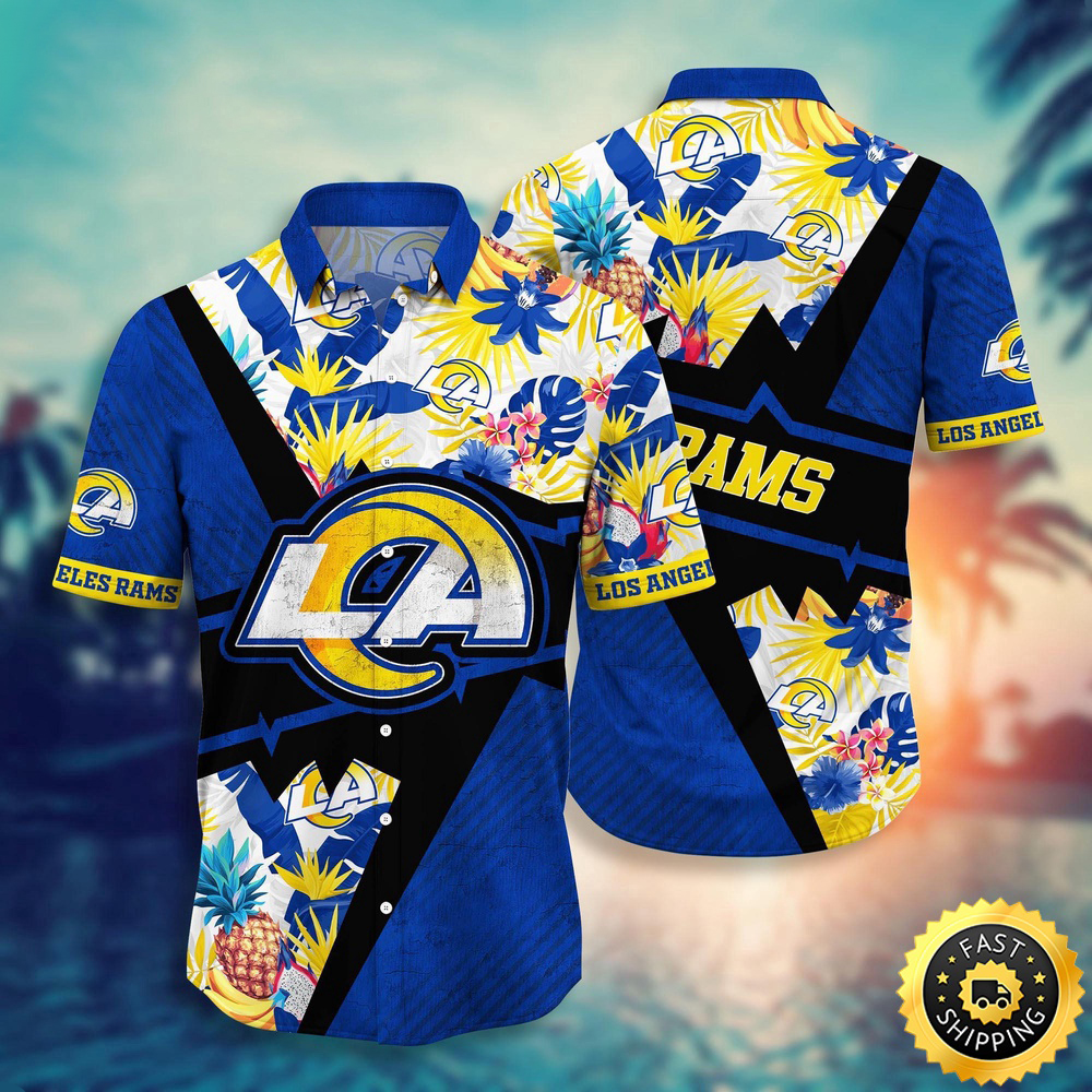 Los Angeles Rams Hawaii Shirt Flower Island Inspired Apparel