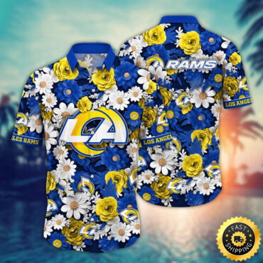 Los Angeles Rams Hawaii Shirt Flower Sunny Day Essentials