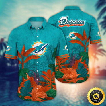 Miami Dolphins Hawaii Shirt Flower Hawaiian Style Statements