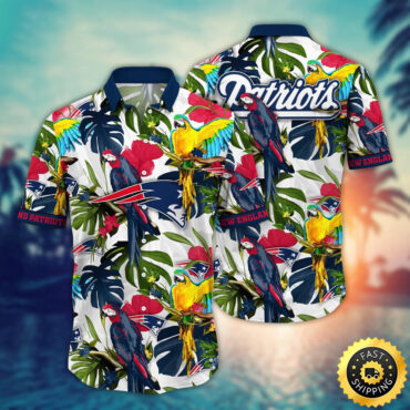 New England Patriots Hawaii Shirt Flower Sunshine Inspired Tops