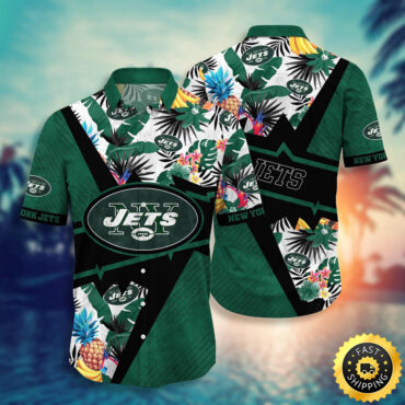 New York Jets Hawaii Shirt Flower Island Inspired Apparel