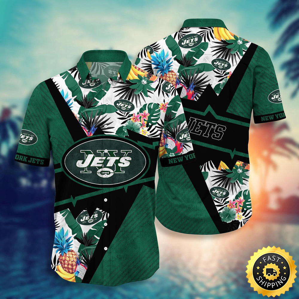 New York Jets Hawaii Shirt Flower Island Inspired Apparel