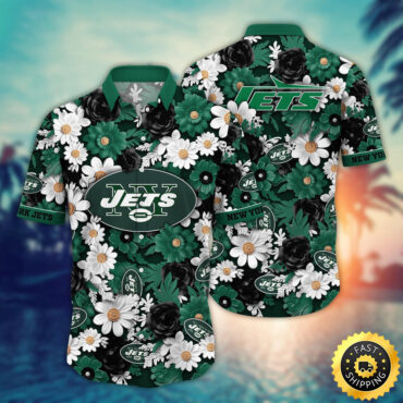 New York Jets Hawaii Shirt Flower Sunny Day Essentials