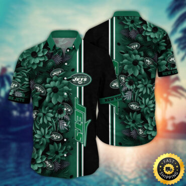 New York Jets Hawaii Shirt Flower Tropical Vibes In Shirts