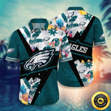 Philadelphia Eagles Hawaii Shirt Flower Island Inspired Apparel