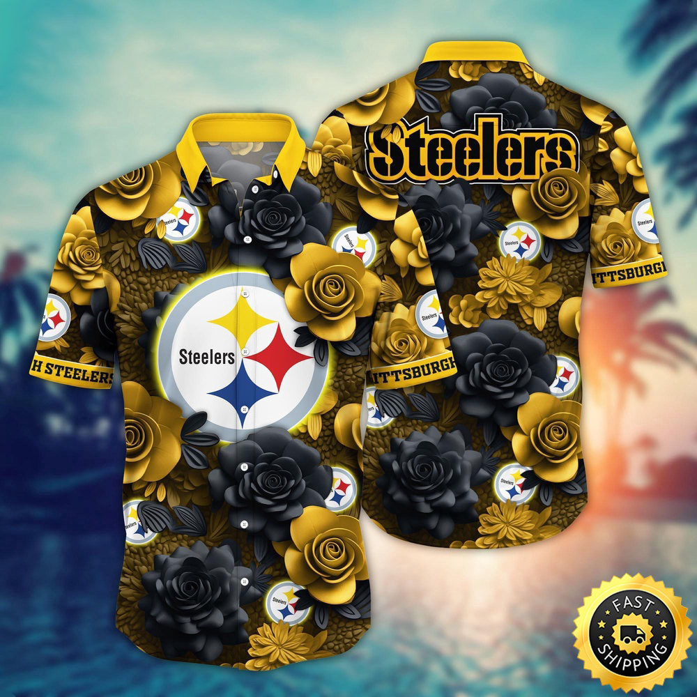 Pittsburgh Steelers Hawaii Shirt Flower Aloha Spirit Shirts