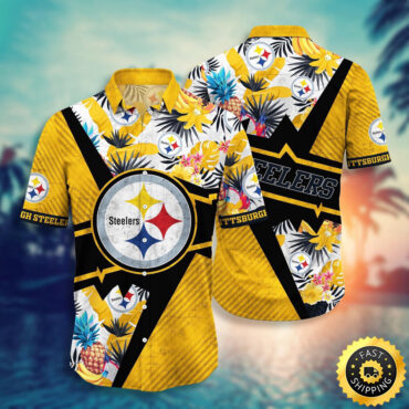 Pittsburgh Steelers Hawaii Shirt Flower Island Inspired Apparel