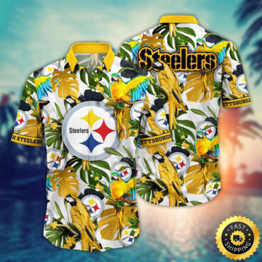 Pittsburgh Steelers Hawaii Shirt Flower Sunshine Inspired Tops