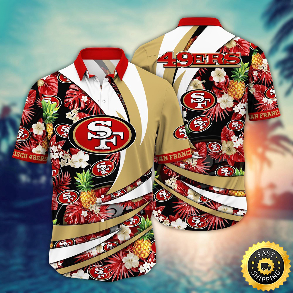 San Francisco 49ers Hawaii Shirt Flower Classic Hawaiian Prints