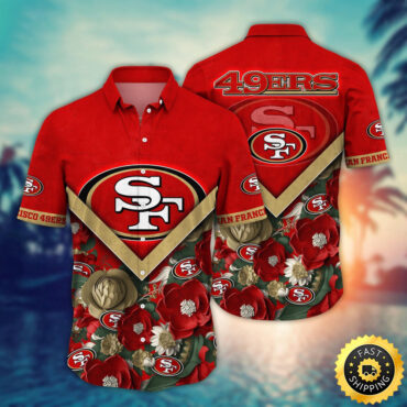 San Francisco 49ers Hawaii Shirt Flower Summer Ready Shirts