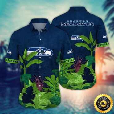 Seattle Seahawks Hawaii Shirt Flower Hawaiian Style Statements