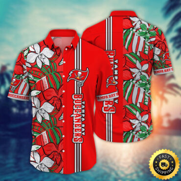 Tampa Bay Buccaneers Hawaii Shirt Flower Chic Aloha Fashion