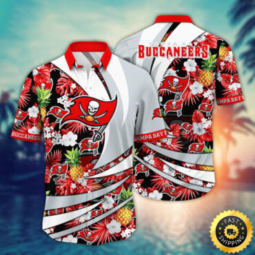 Tampa Bay Buccaneers Hawaii Shirt Flower Classic Hawaiian Prints