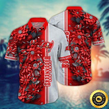 Tampa Bay Buccaneers Hawaii Shirt Flower Tropical Vibes In Shirts