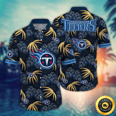 Tennessee Titans Hawaii Shirt Flower Beachy Keen Fashion