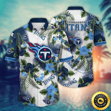 Tennessee Titans Hawaii Shirt Flower Trendy Floral Tops