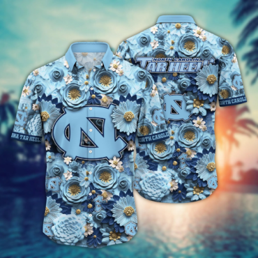 North Carolina Tar Heels NCAA Hawaiian Shirt Trending For This Summer Customize Shirt