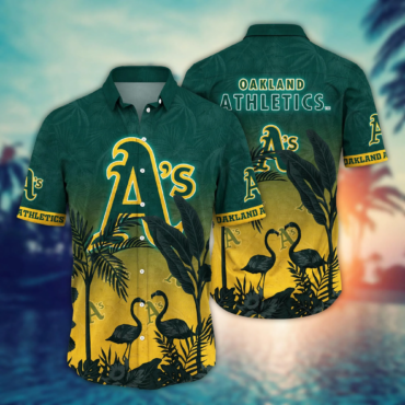 Oakland Athletics MLB Hawaiian Shirt Summer Fruitstime Aloha Shirt