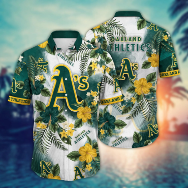 Oakland Athletics MLB Hawaiian Shirt Warmthtime Aloha Shirt