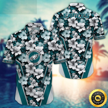 Philadelphia Eagles Hawaii Shirt  Flower Tropical Getaway Shirts