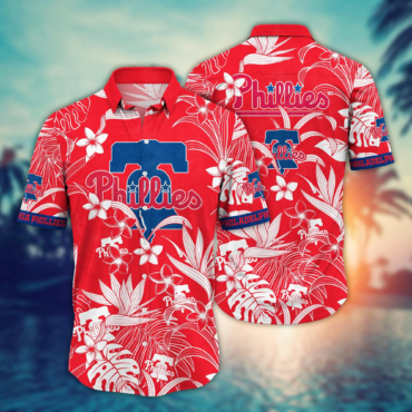 Philadelphia Phillies MLB Hawaiian Shirt Vacation Timetime Aloha Shirt