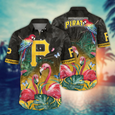 Pittsburgh Pirates Mlb Hawaiian Shirt Sun Soaked Aloha Shirt