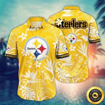 Pittsburgh Steelers Hawaii Shirt  Flower Vacation Mood Shirts