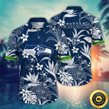 Seattle Seahawks Hawaii Shirt  Flower Vacation Mood Shirts