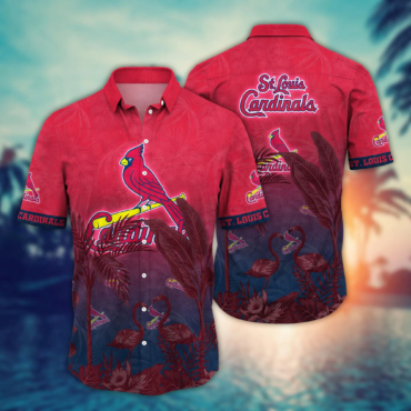 St. Louis Cardinals Mlb Hawaiian Shirt Air Conditioningtime Aloha Shirt