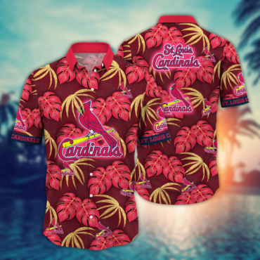 St. Louis Cardinals Mlb Hawaiian Shirt Beach Breeze Aloha Shirt